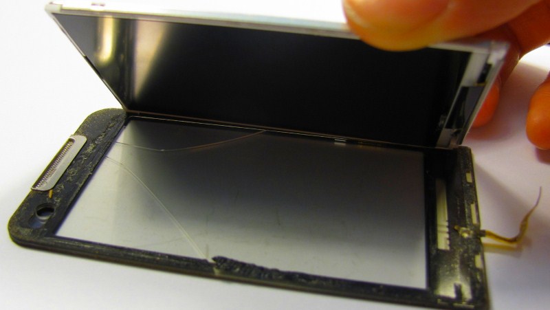 замена стекла экрана телефона