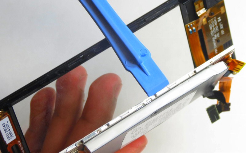 замена стекла экрана телефона