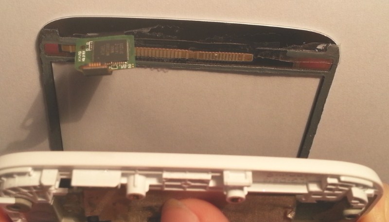 замена стекла экрана телефона